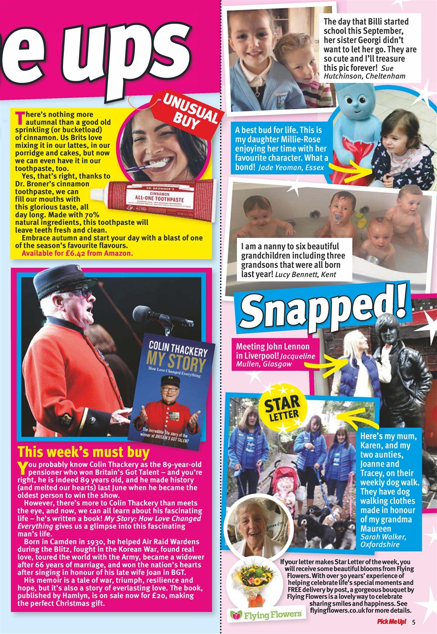 Pick Me Up Preview Pages