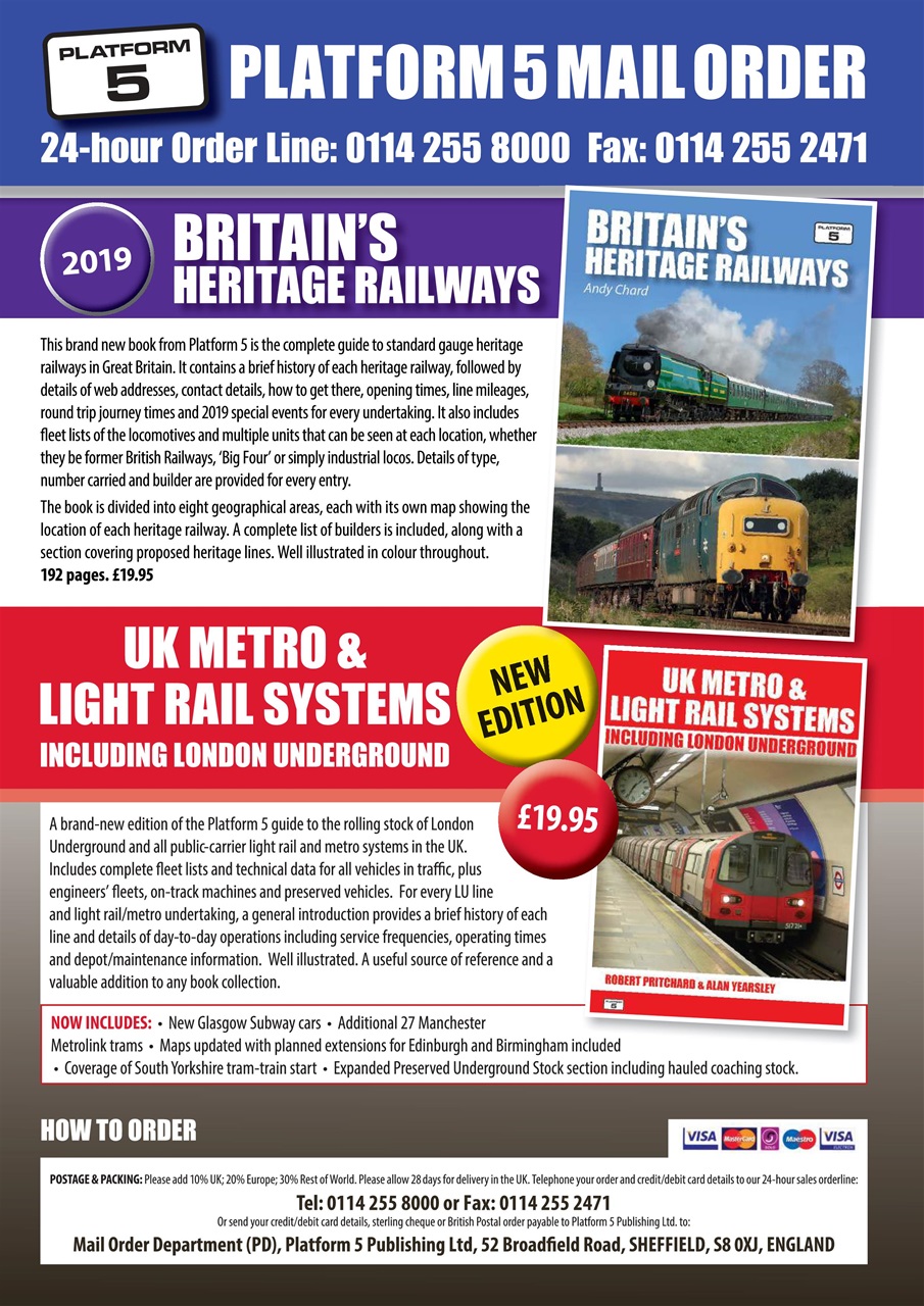 Heritage Railway Preview Pages