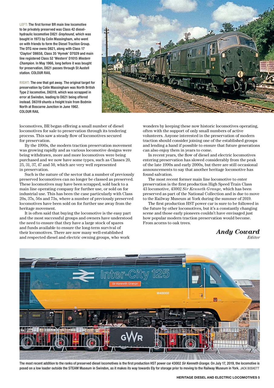 Heritage Railway Preview Pages