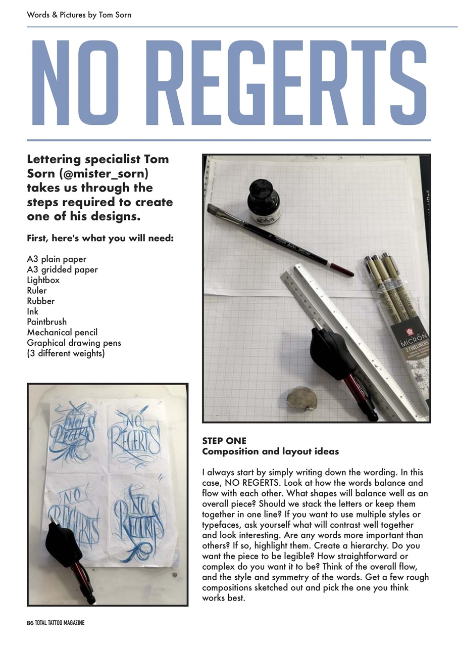Total Tattoo Preview Pages