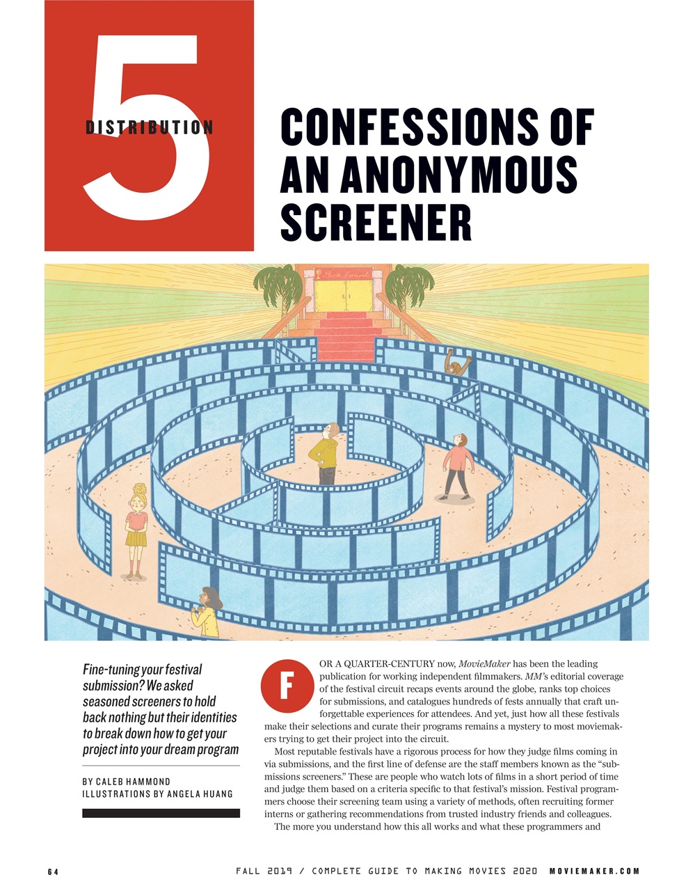 MovieMaker Magazine Preview Pages