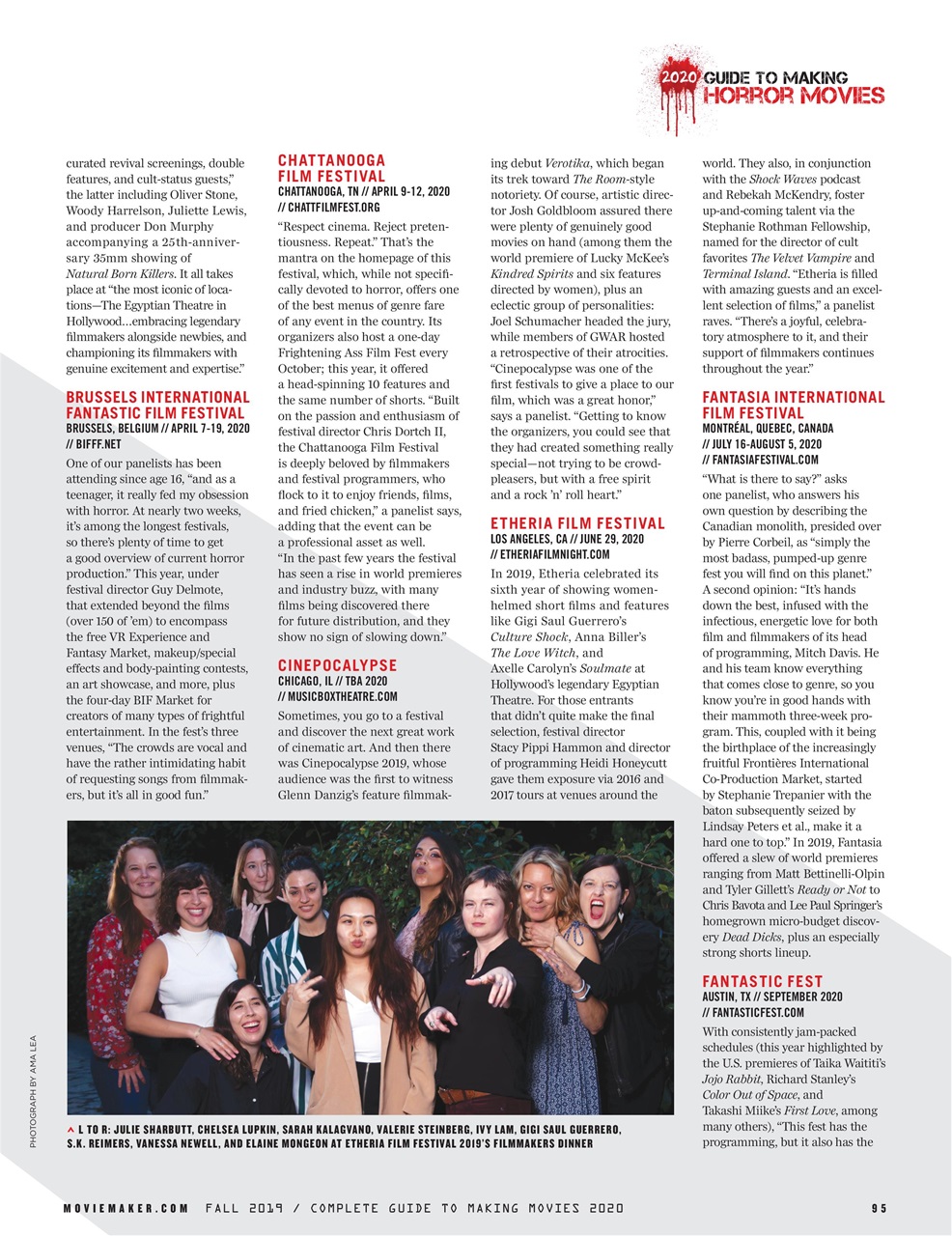 MovieMaker Magazine Preview Pages