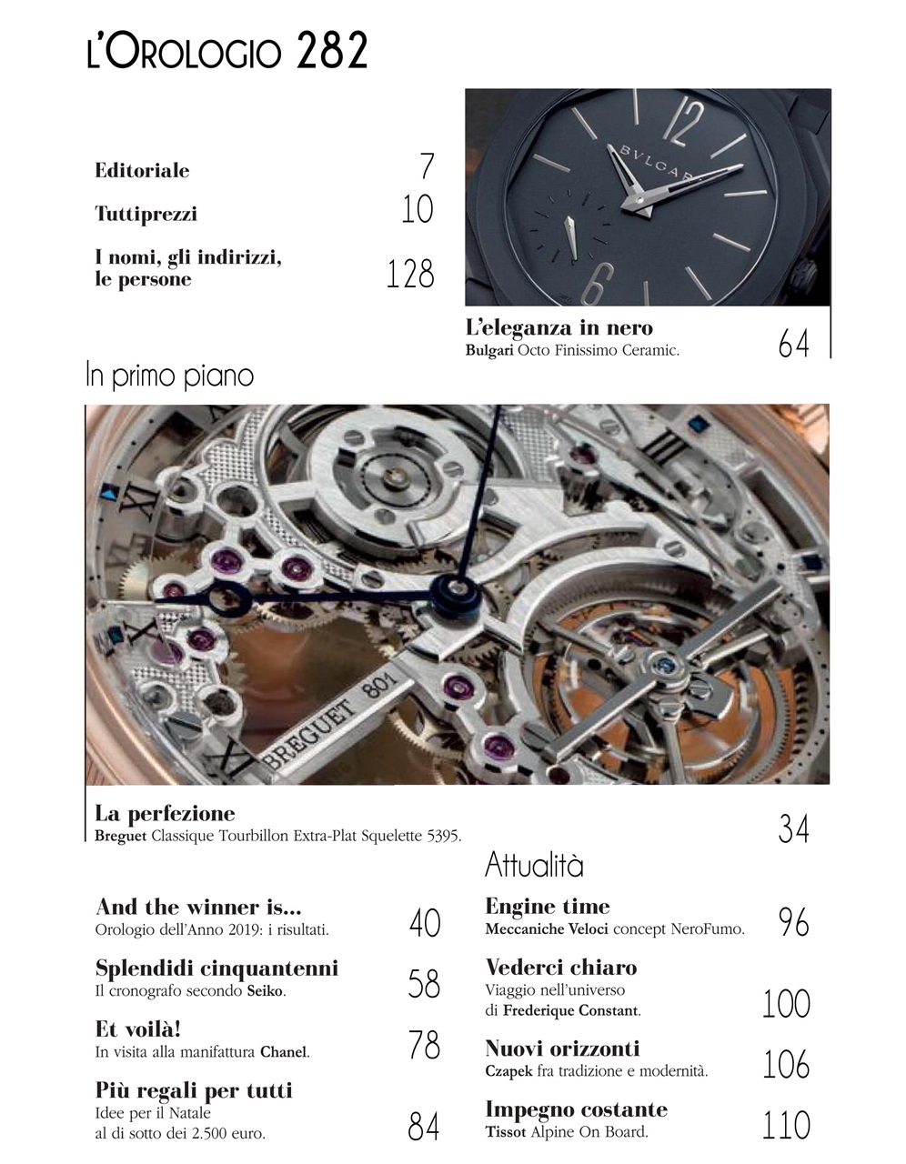 L'Orologio Preview Pages