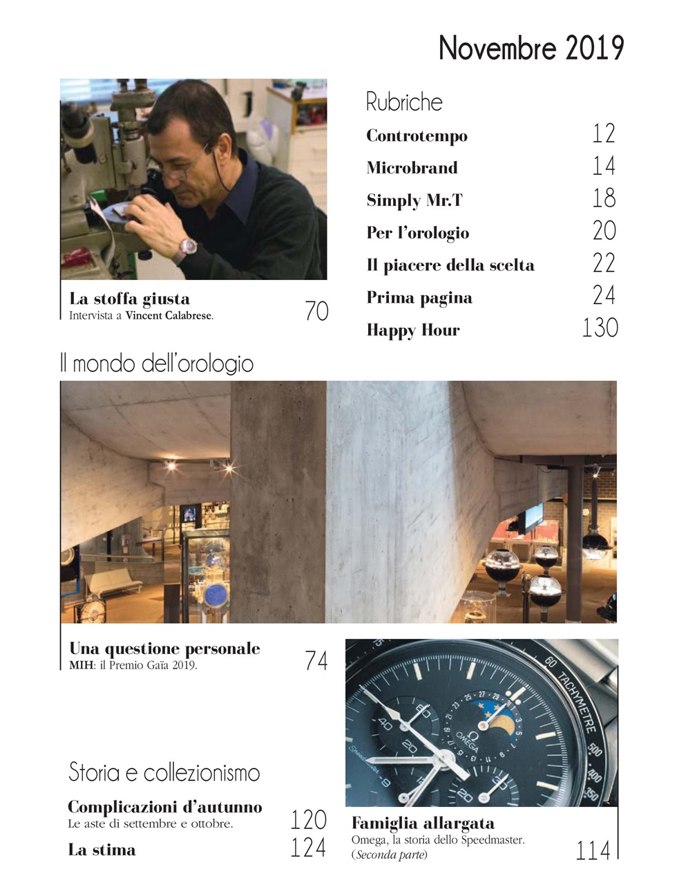 L'Orologio Preview Pages