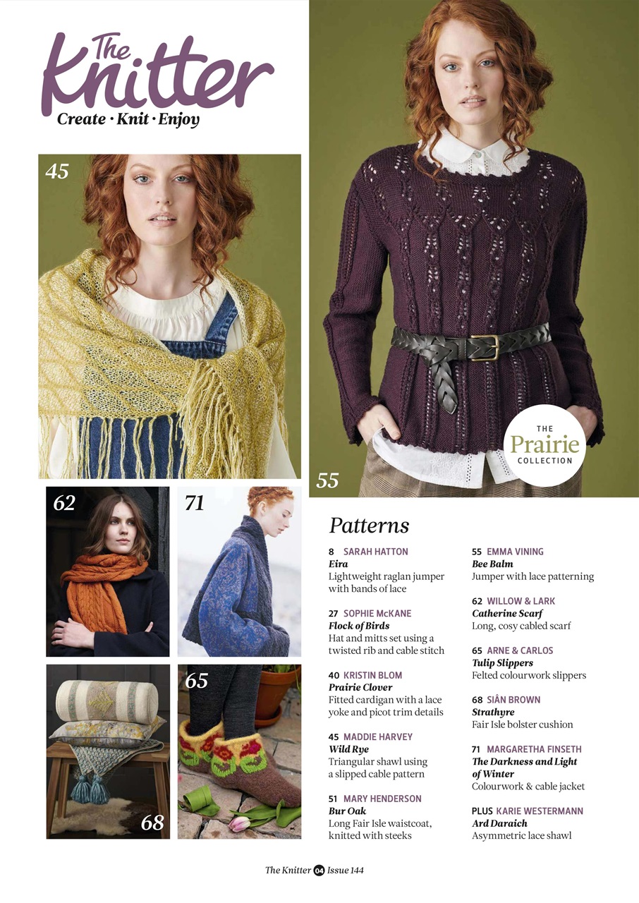 The Knitter Preview Pages