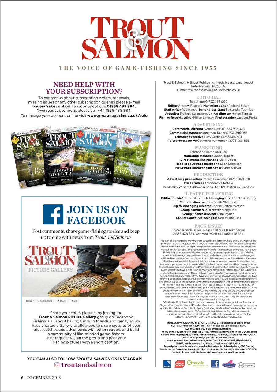 Trout & Salmon Preview Pages