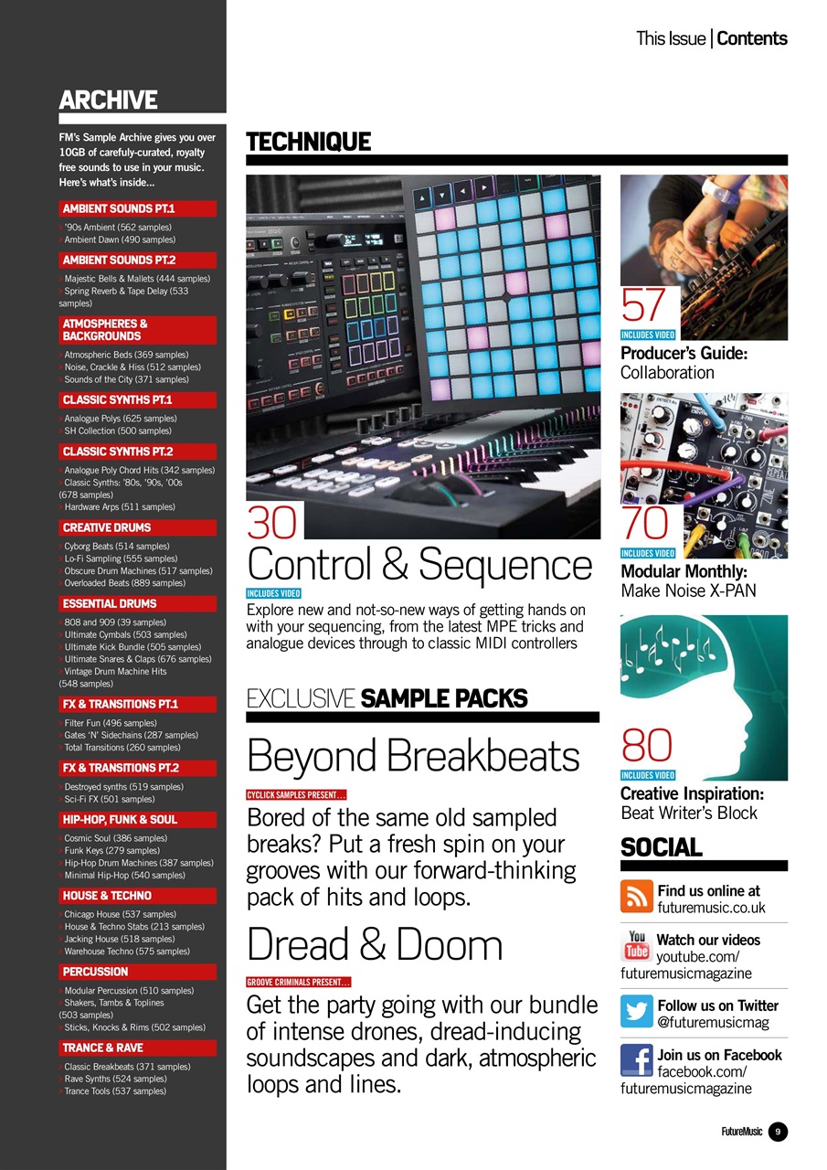 Future Music Preview Pages