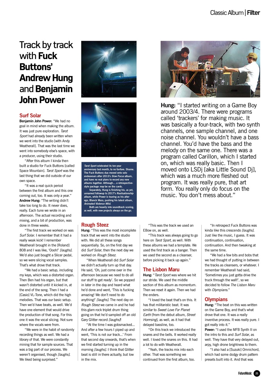 Future Music Preview Pages