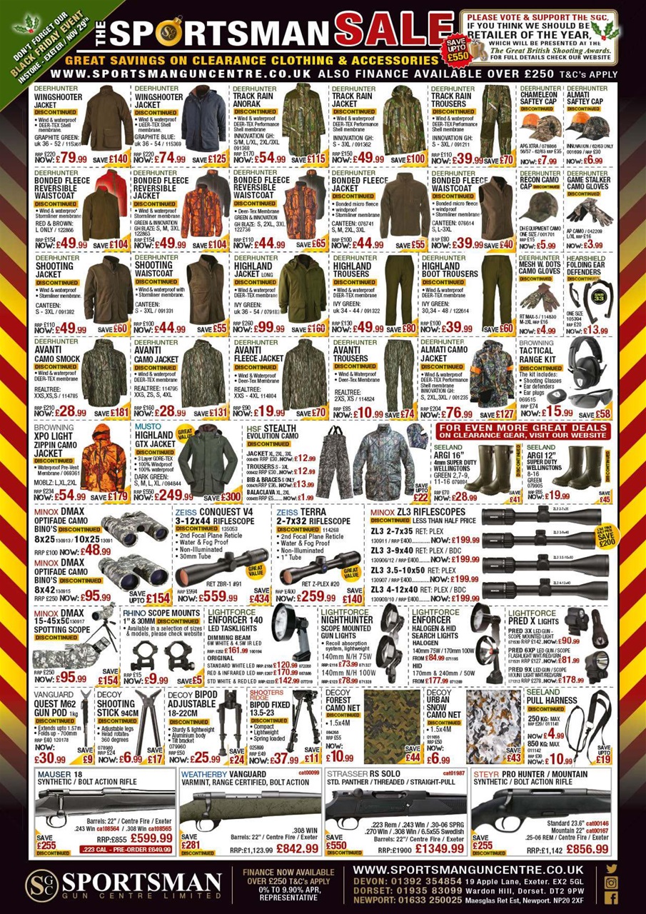 Sporting Rifle Preview Pages