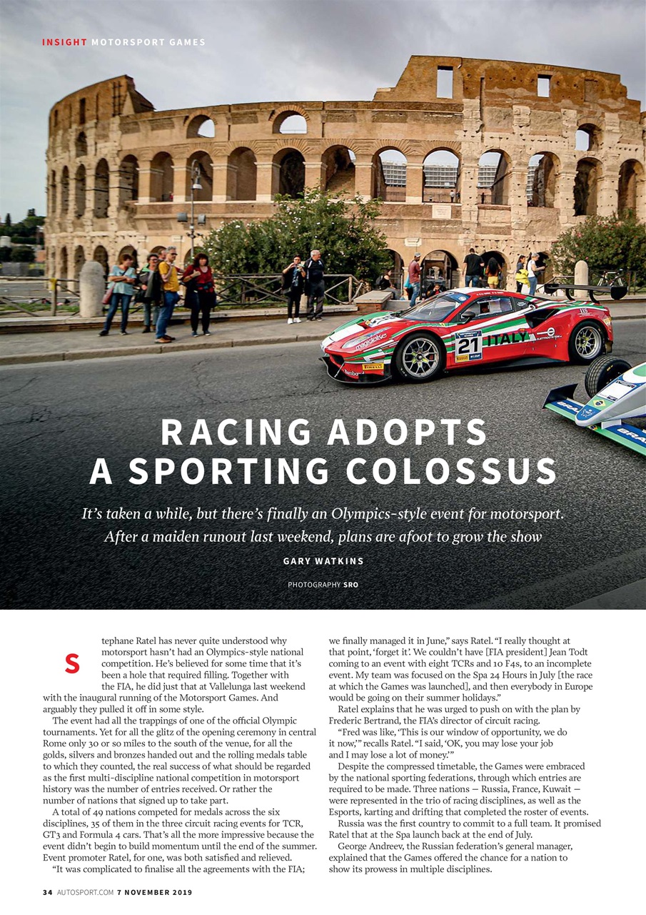 Autosport Preview Pages