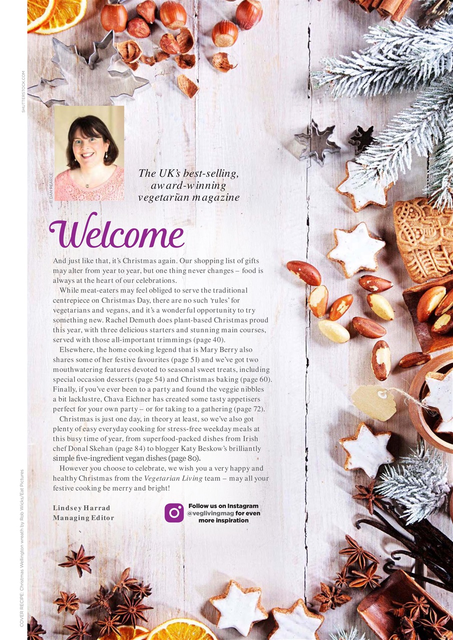 Vegetarian Living Preview Pages