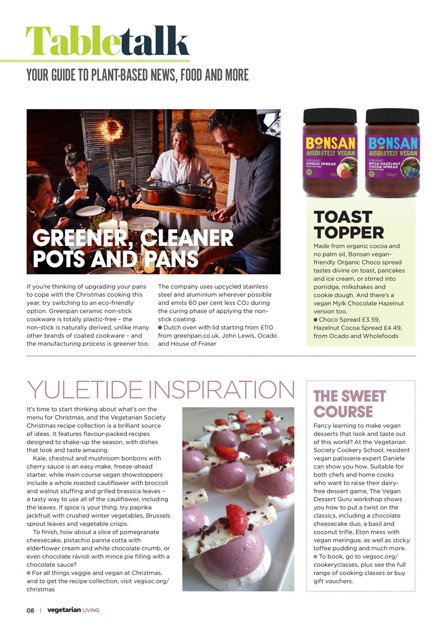 Vegetarian Living Preview Pages