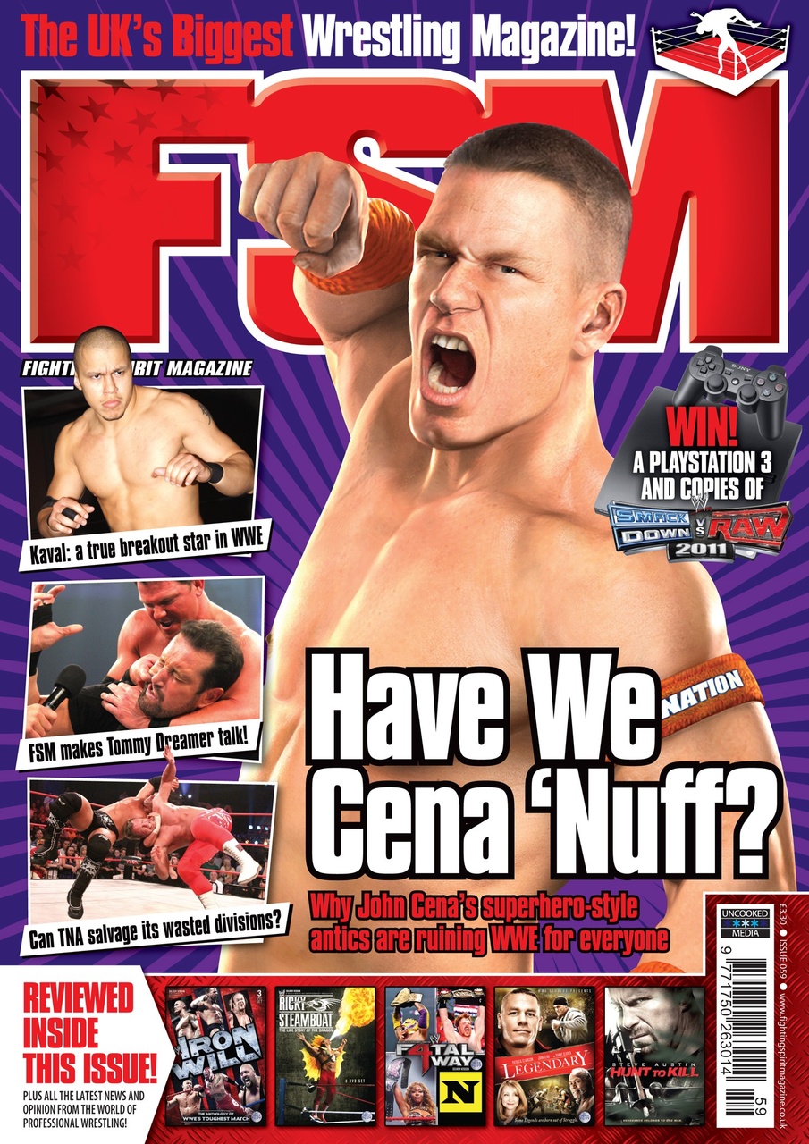 Wrestletalk Magazine Preview Pages