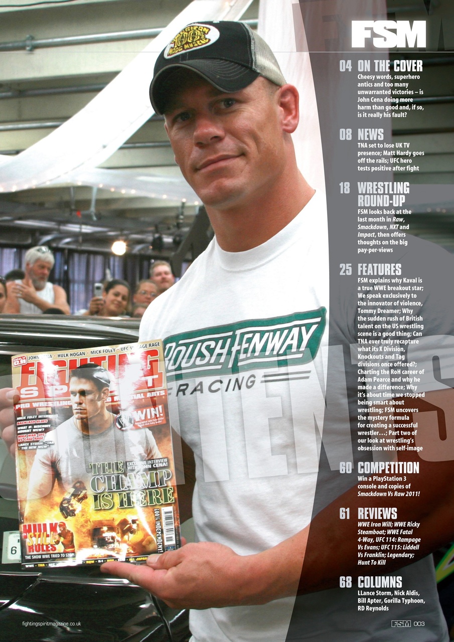 Wrestletalk Magazine Preview Pages