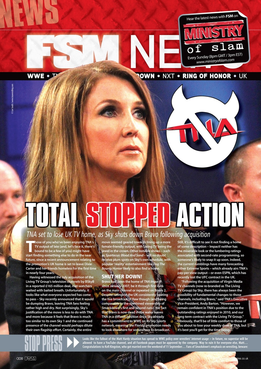 Wrestletalk Magazine Preview Pages