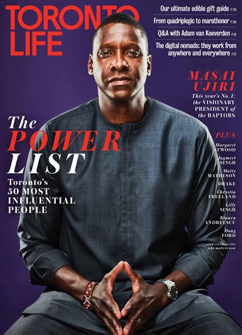 Toronto Life issue December 2019