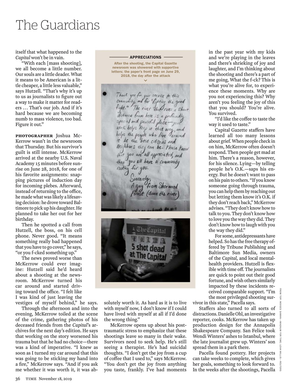 TIME Magazine Europe Preview Pages