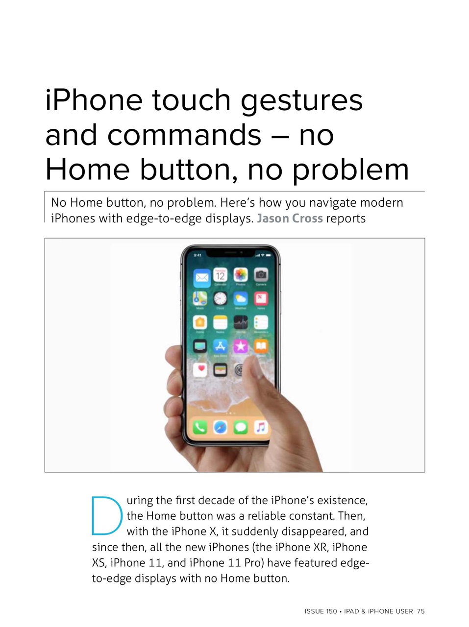 iPad and iPhone User Preview Pages