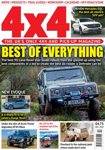 Overlander 4X4 issue Dec-19