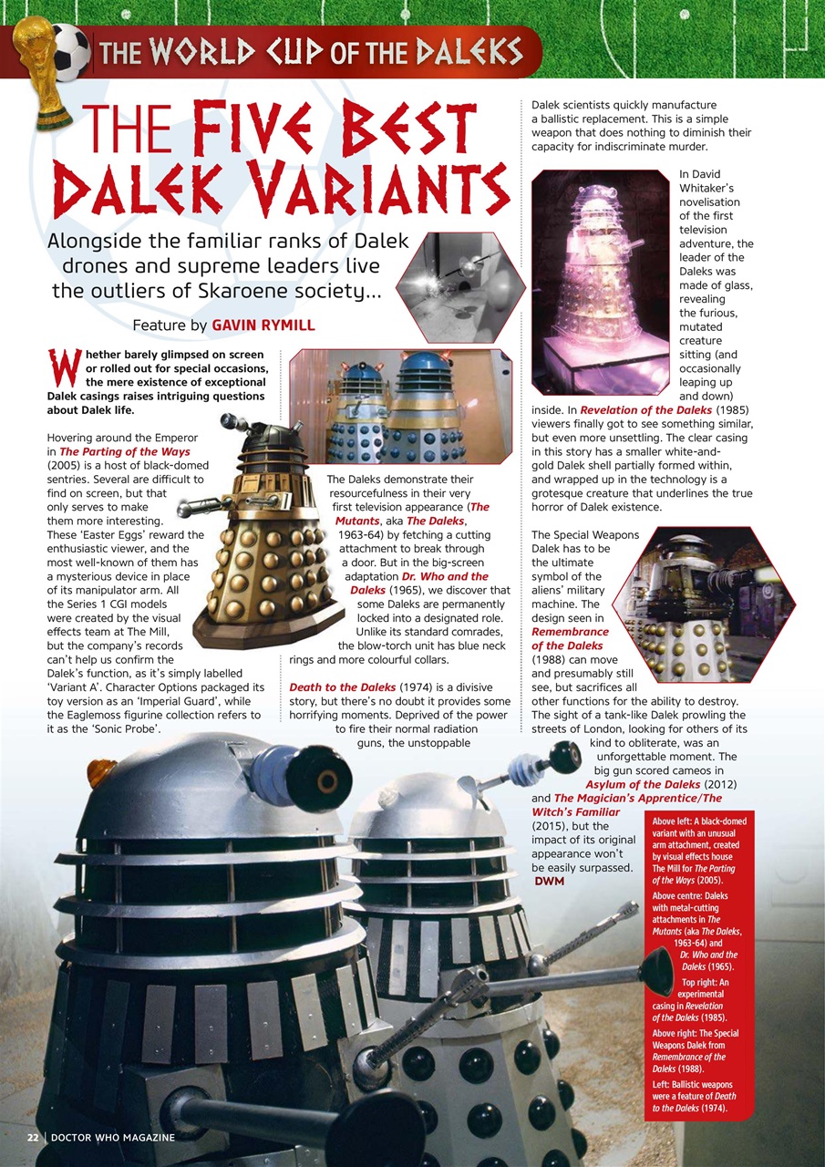 Doctor Who Magazine Preview Pages