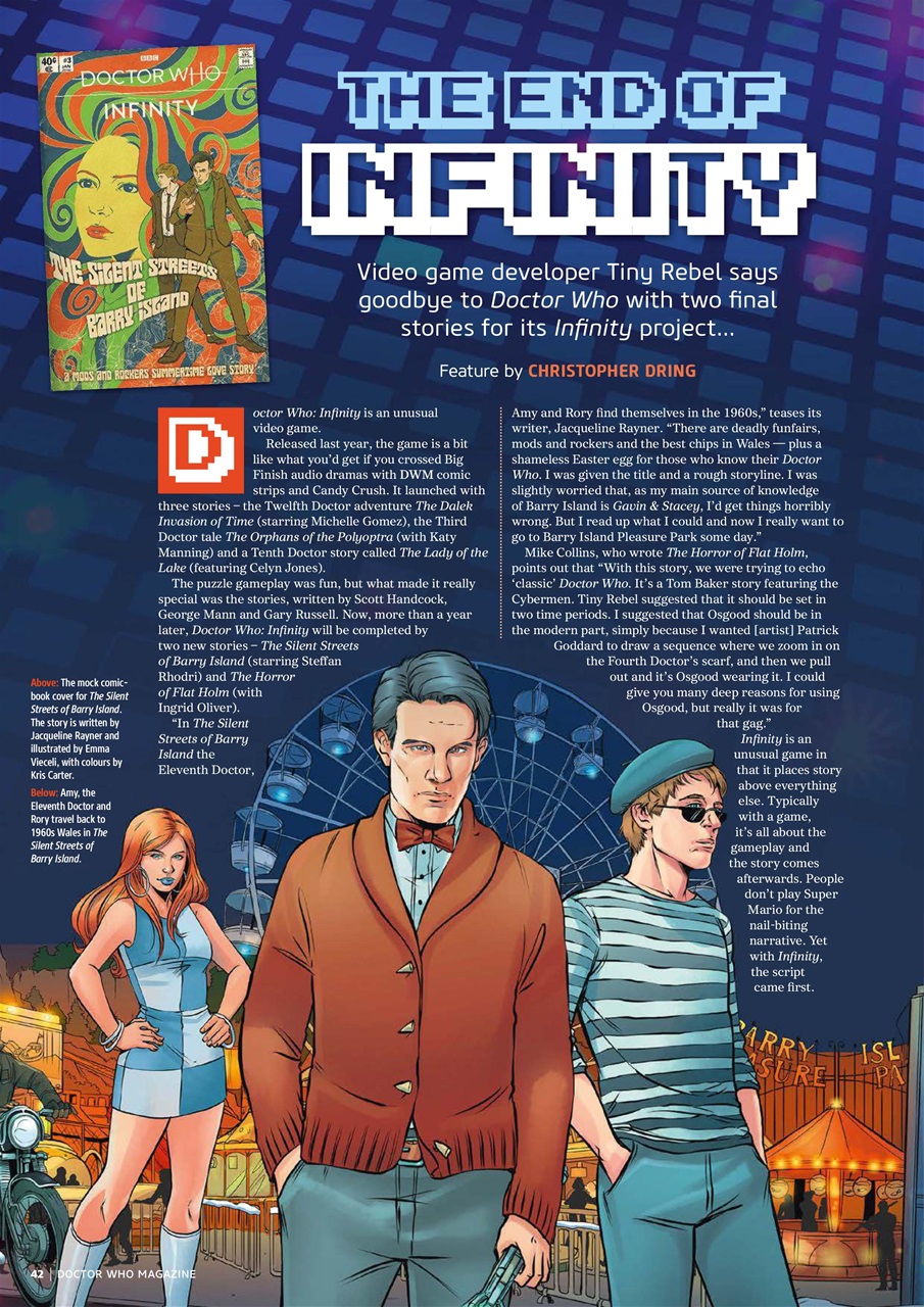 Doctor Who Magazine Preview Pages