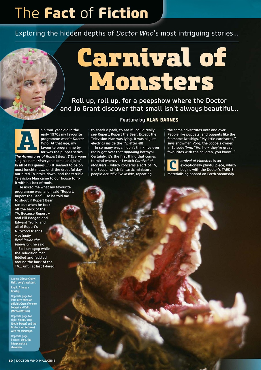 Doctor Who Magazine Preview Pages