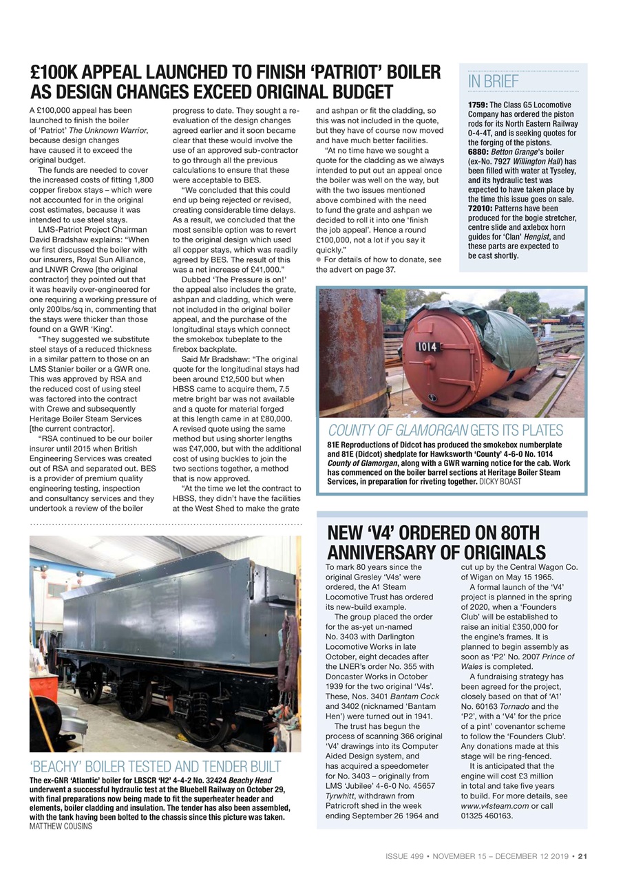 Steam Railway Preview Pages