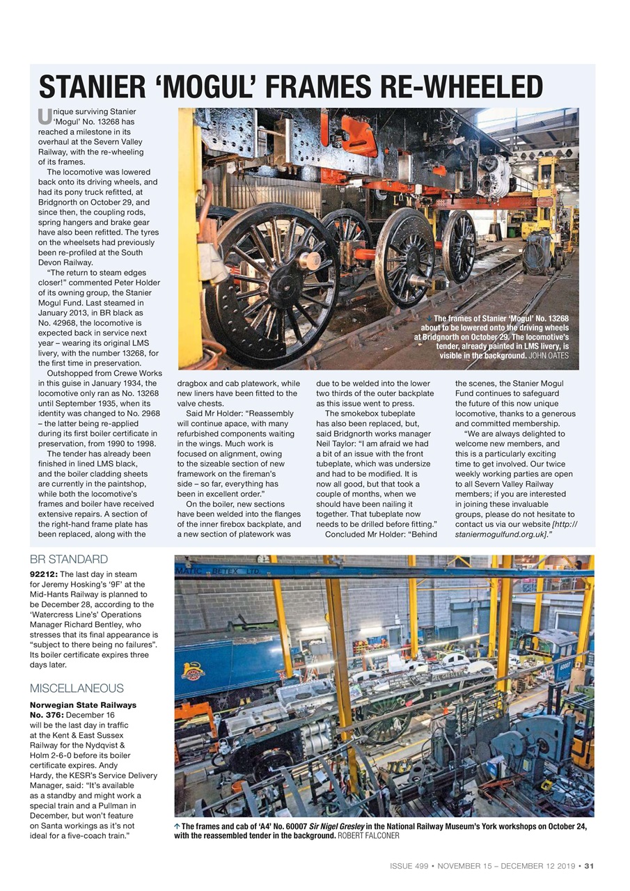 Steam Railway Preview Pages