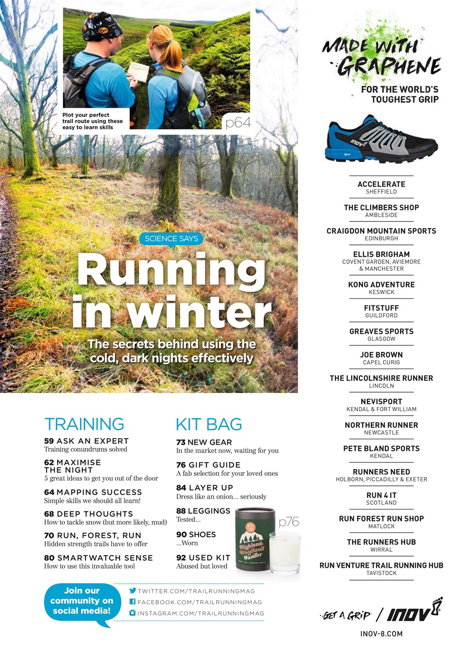 Trail Running Preview Pages