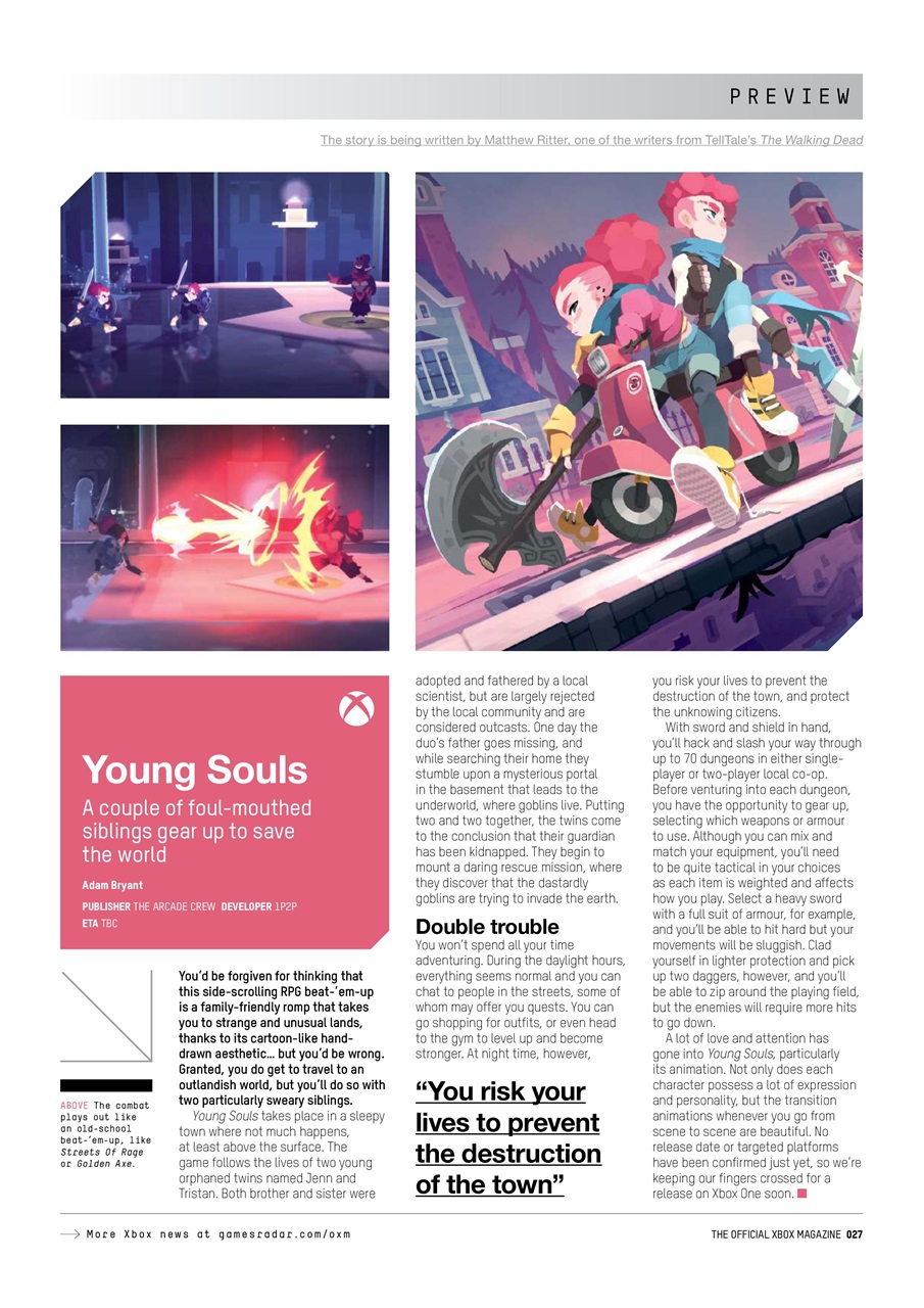 Official Xbox Magazine (UK Edition) Preview Pages