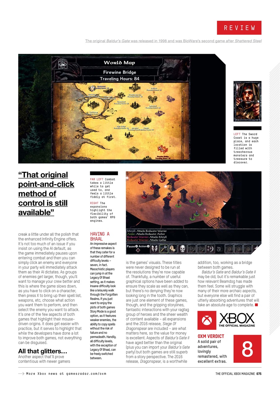 Official Xbox Magazine (UK Edition) Preview Pages