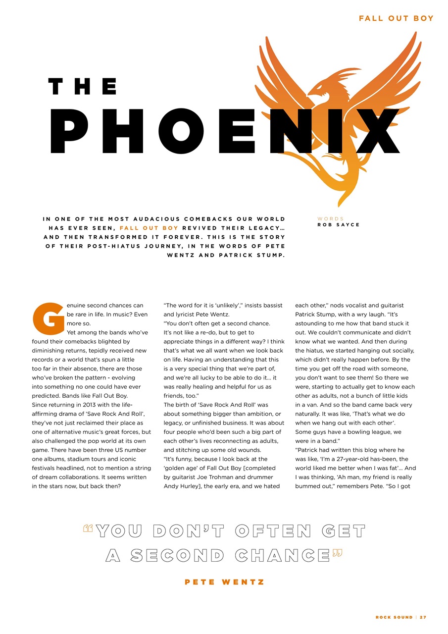 Rock Sound Magazine Preview Pages