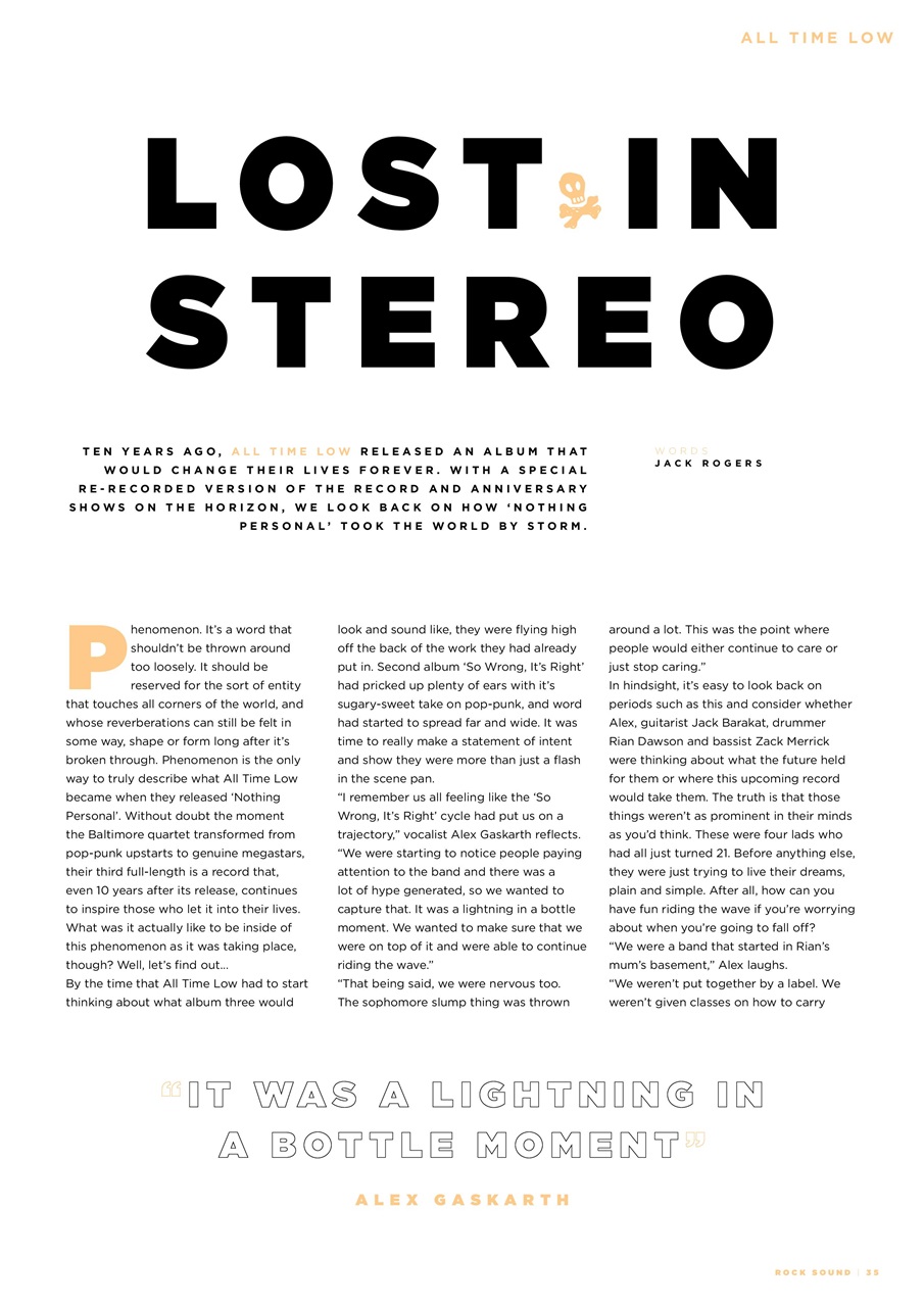 Rock Sound Magazine Preview Pages