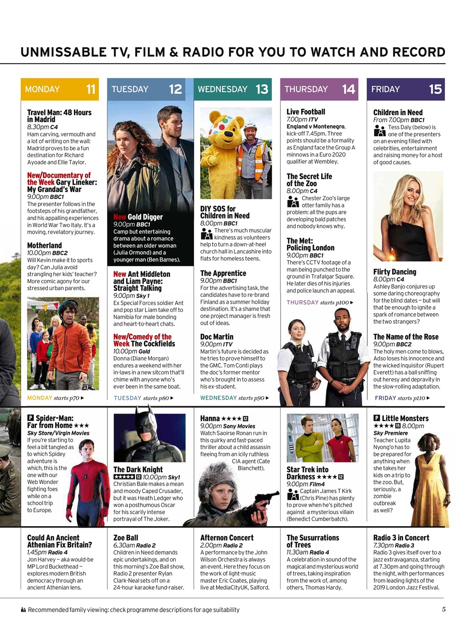 Radio Times Preview Pages