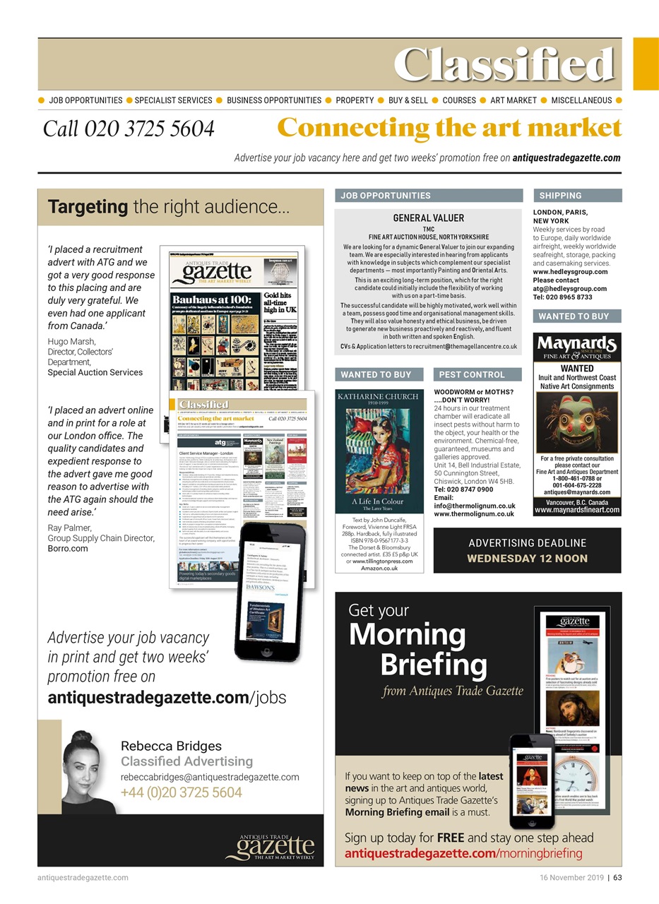 Antiques Trade Gazette Preview Pages