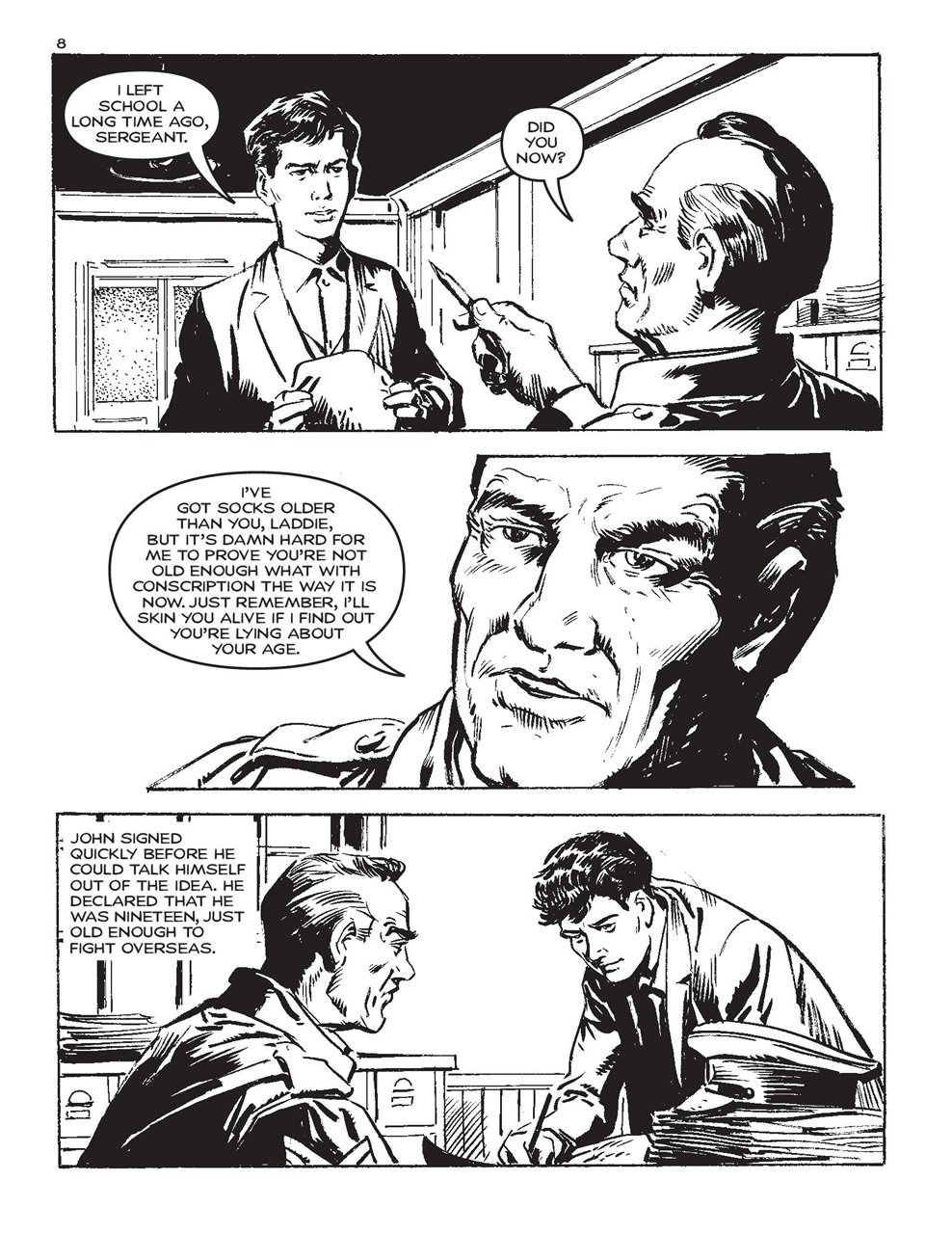 Commando Preview Pages