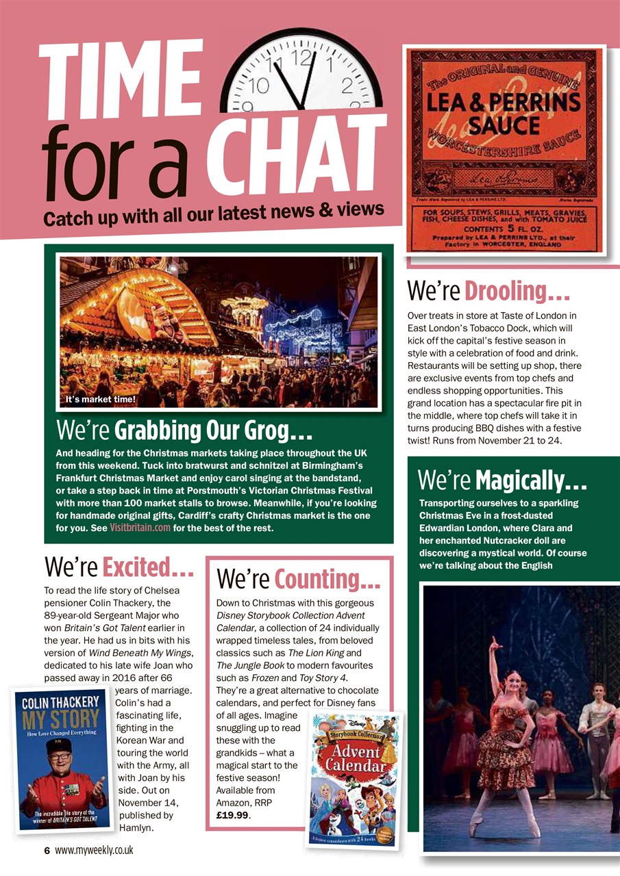 My Weekly Preview Pages