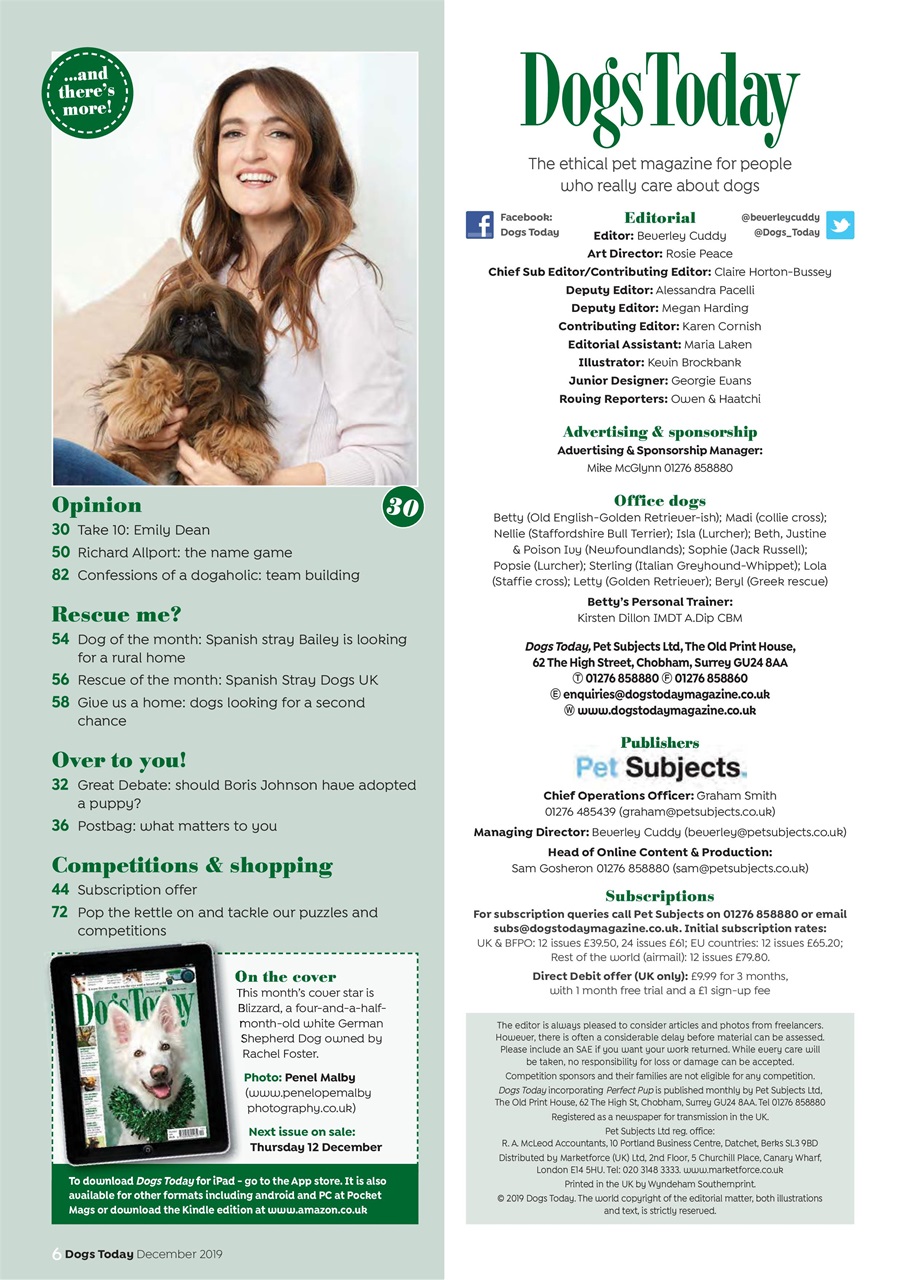 Dogs Today Magazine Preview Pages