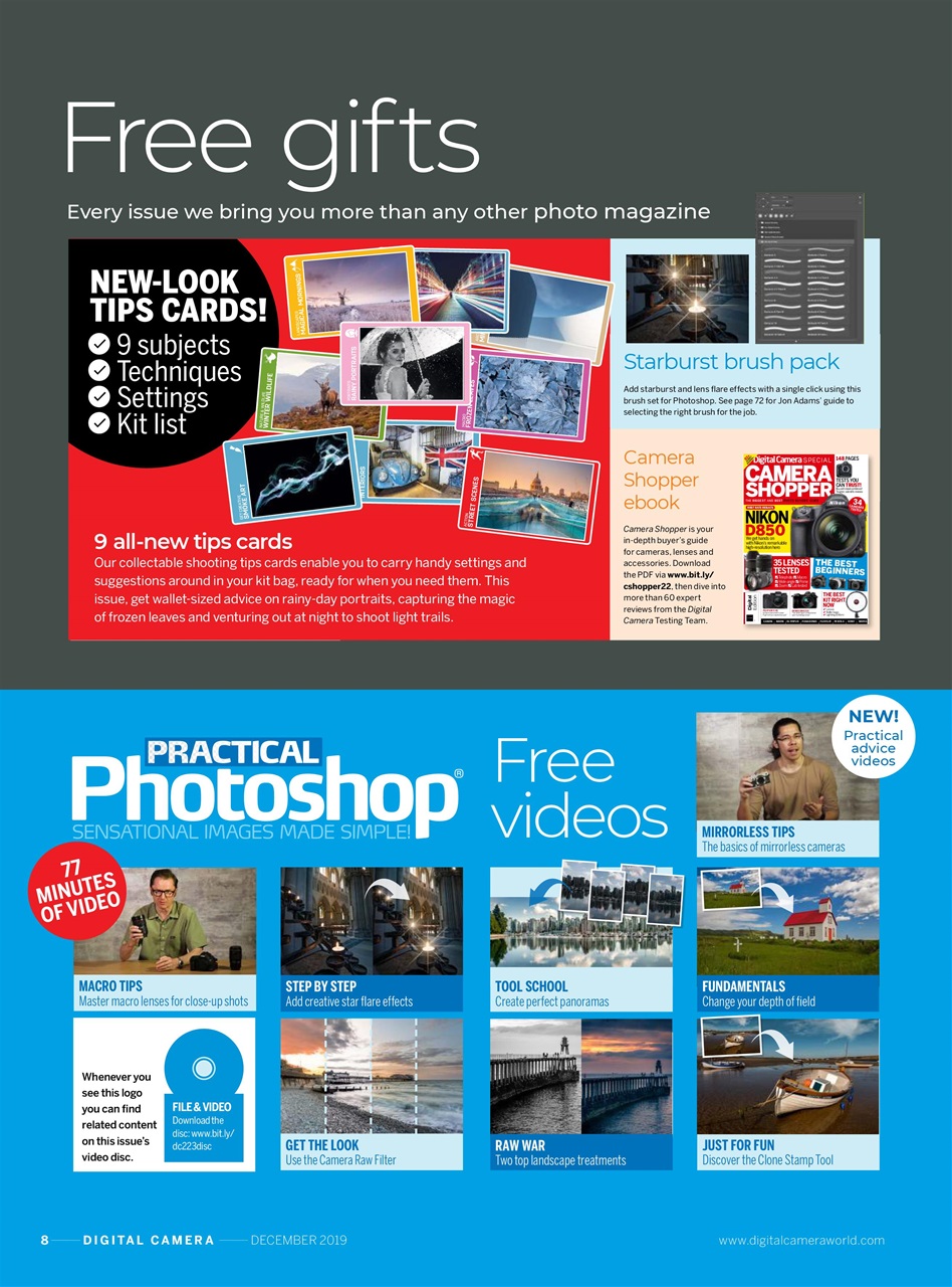Digital Camera Magazine Preview Pages