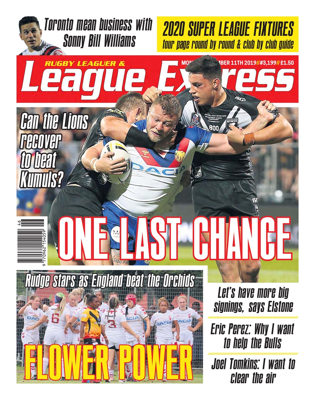 League Express Preview Pages