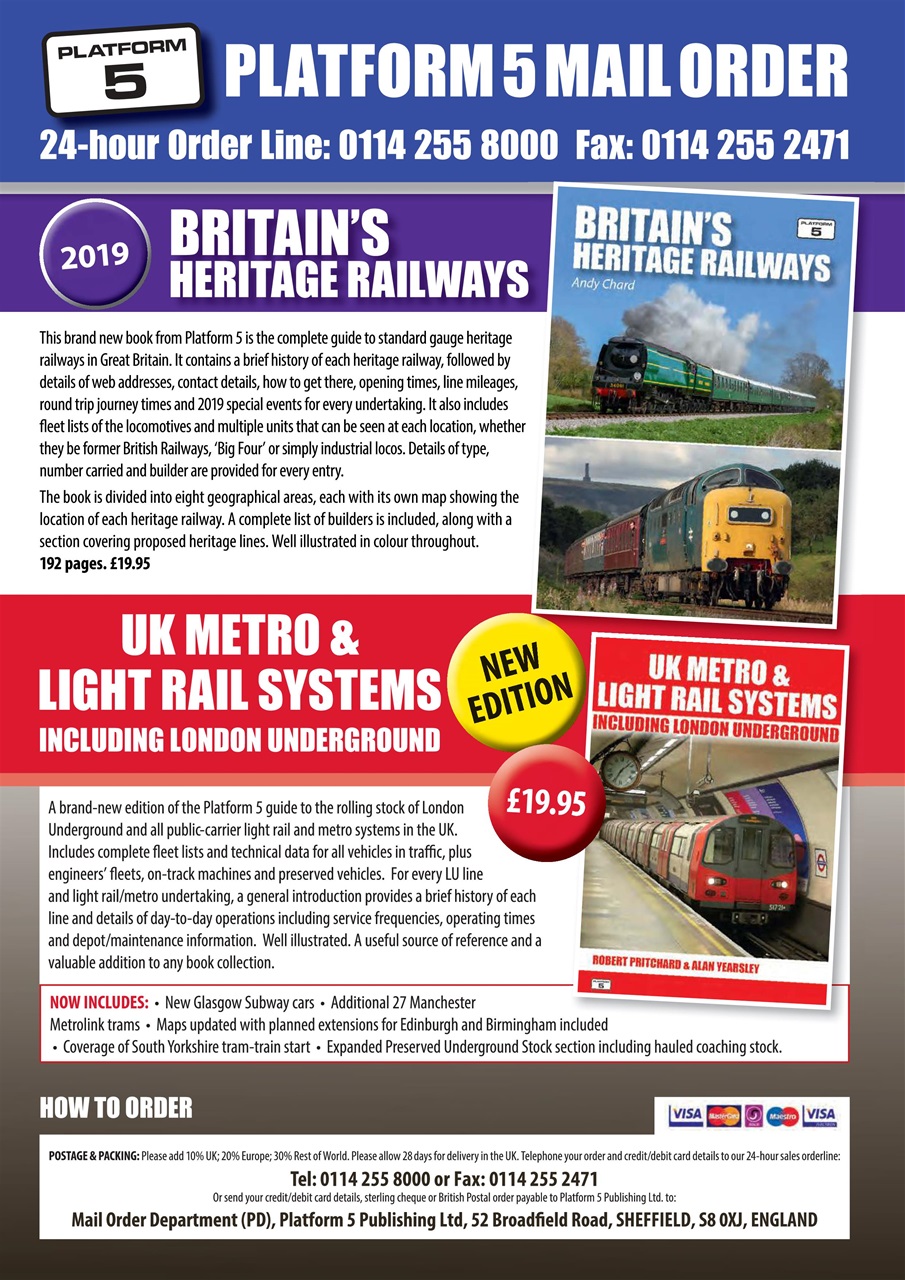 Rail Express Preview Pages