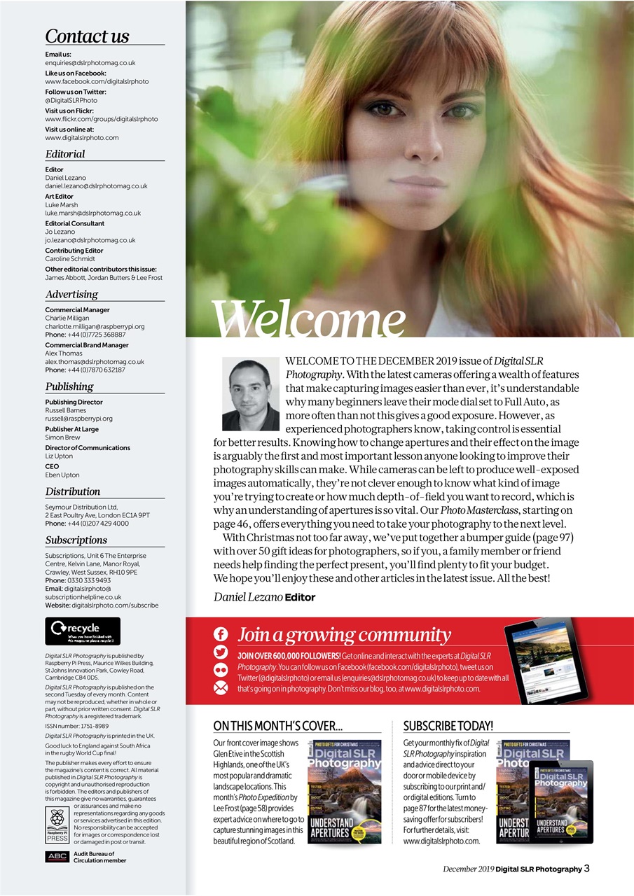 Digital SLR Photography Preview Pages