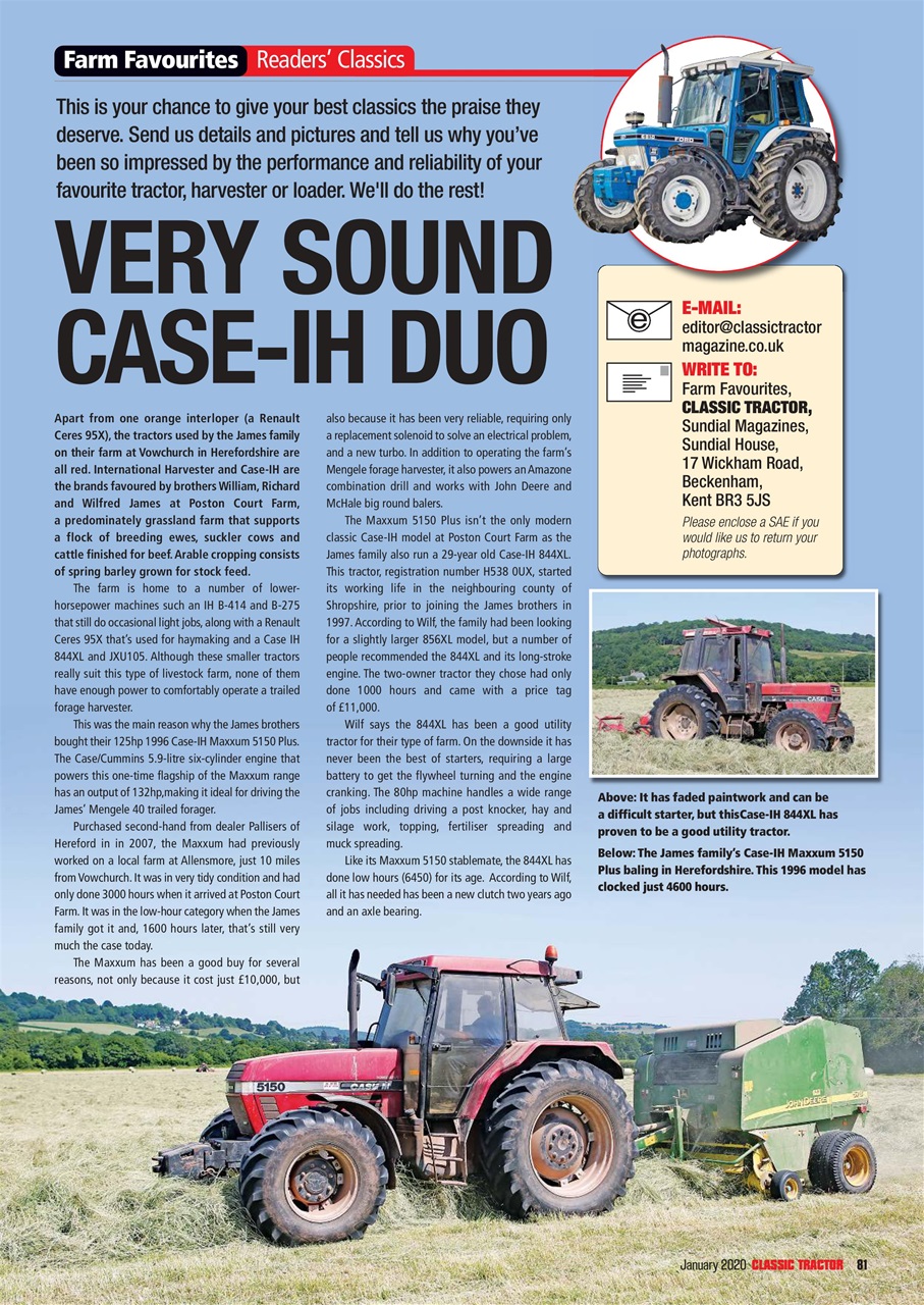 Classic Tractor Preview Pages