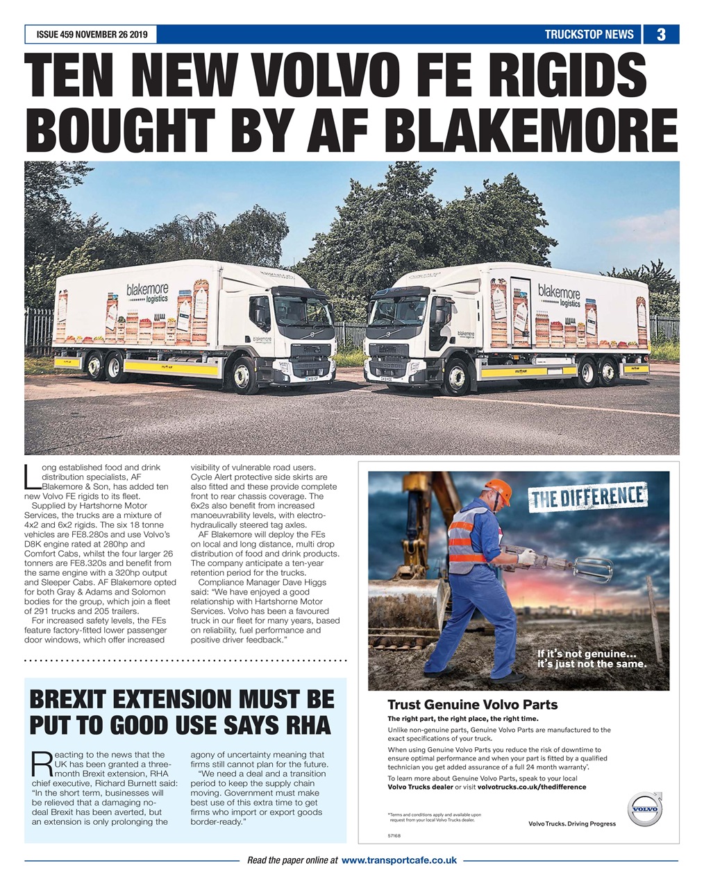 Truckstop News Preview Pages