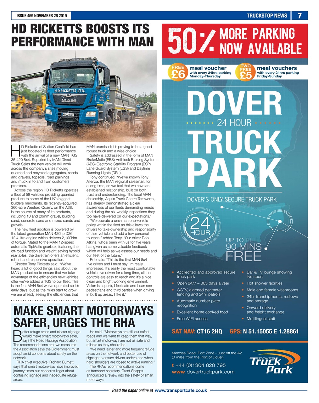 Truckstop News Preview Pages