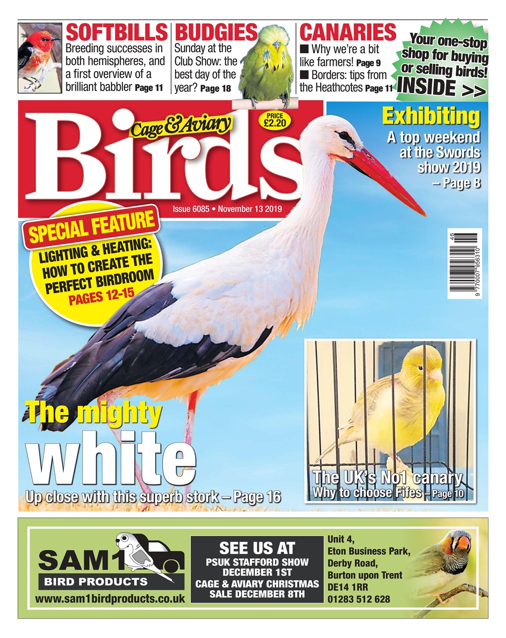 Cage & Aviary Birds Preview Pages