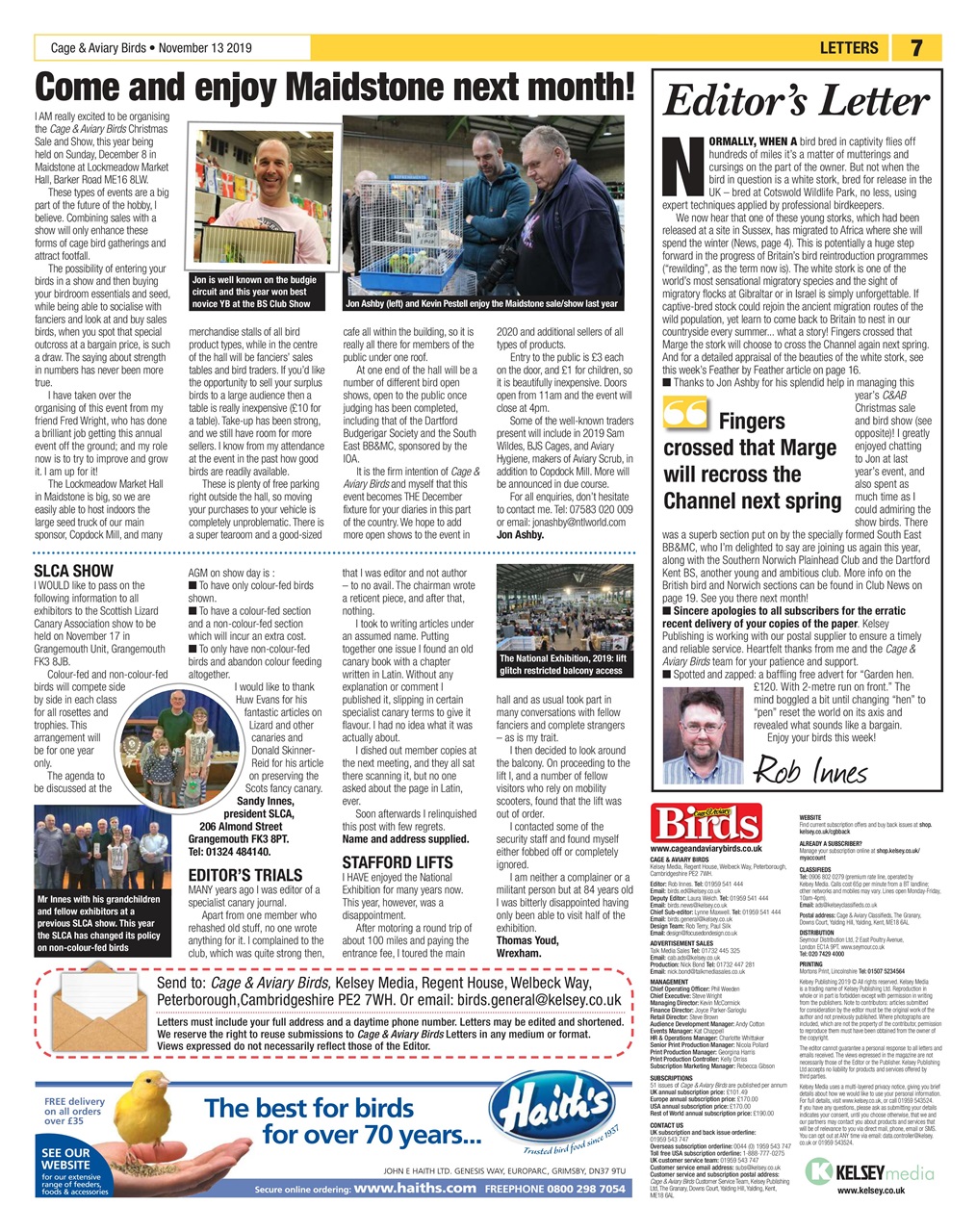 Cage & Aviary Birds Preview Pages