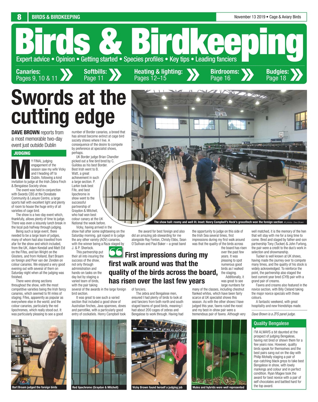 Cage & Aviary Birds Preview Pages