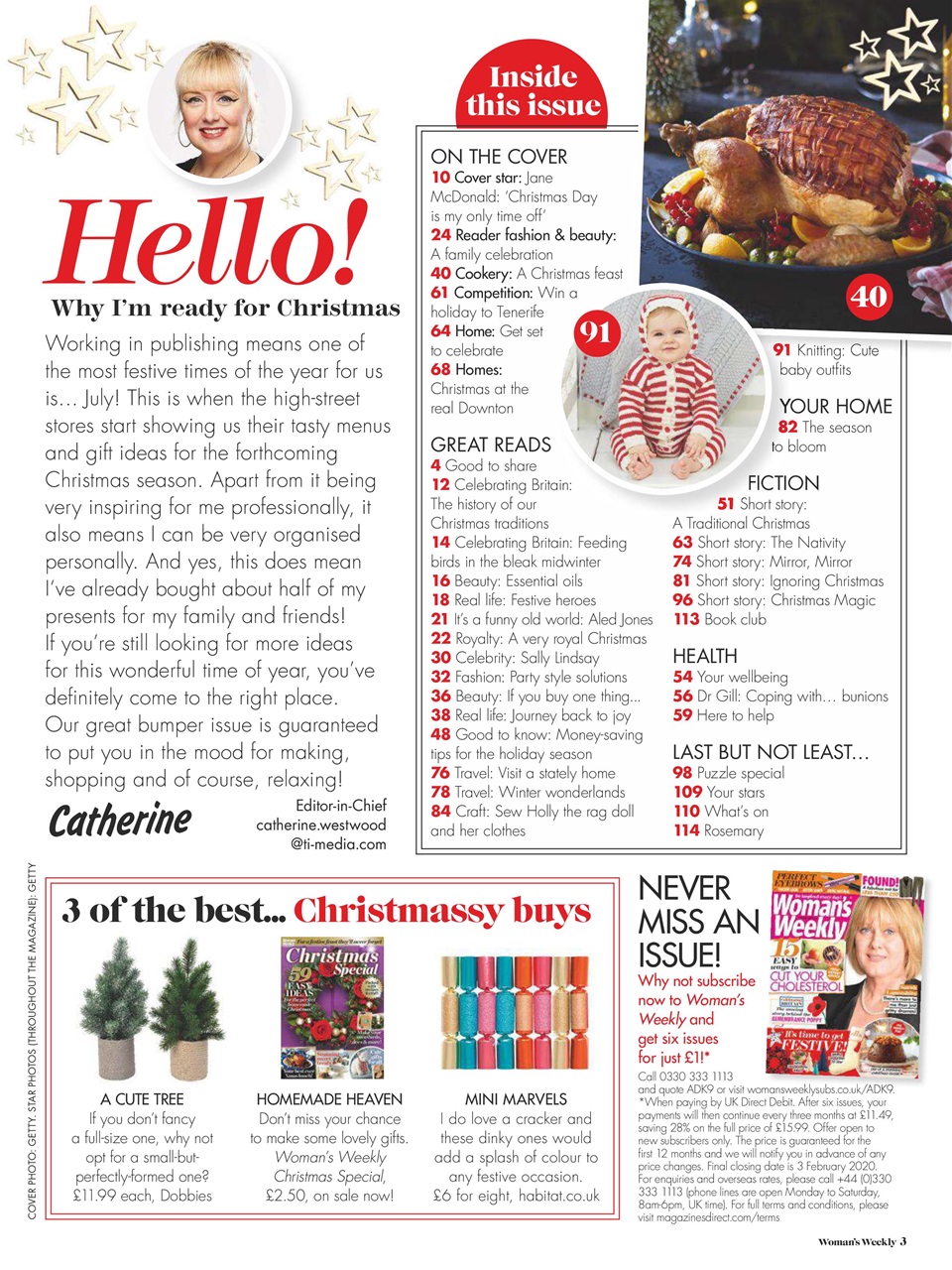 Woman's Weekly Preview Pages