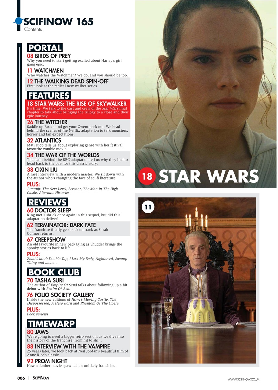 SciFiNow Preview Pages